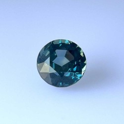 Szafir szlif okrągły, 2.13 ct, TEAL, GIA 5516678477