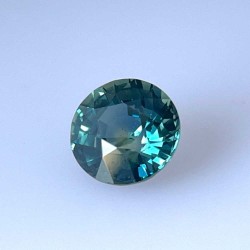 Szafir szlif okrągły, 2.19 ct, TEAL, GIA 2518678205