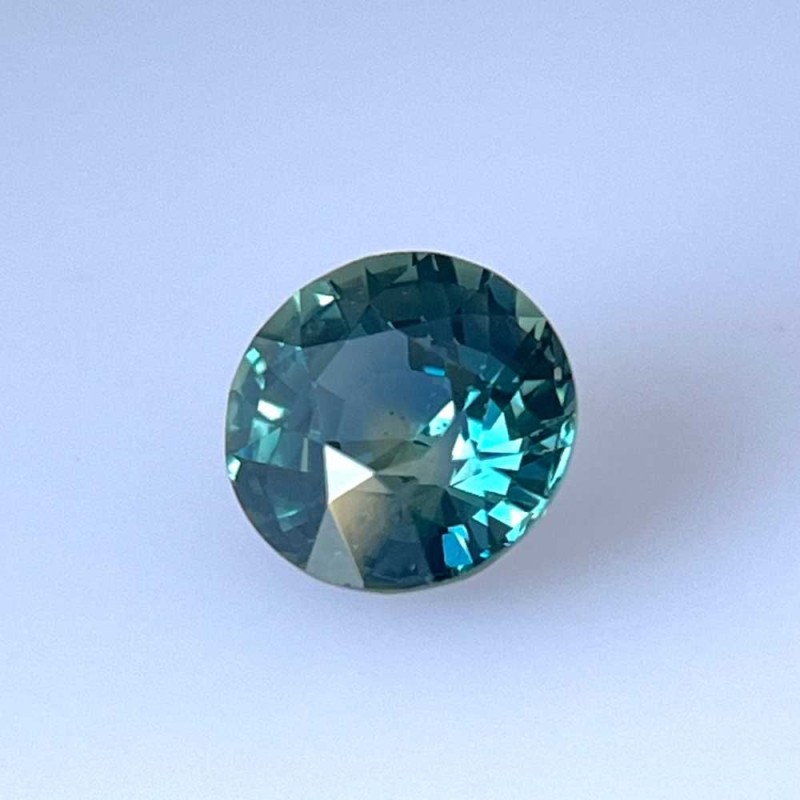Szafir szlif okrągły, 2.19 ct, TEAL, GIA 2518678205 Szafir szlif okrągły, 2.19 ct, TEAL, GIA 2518678205
