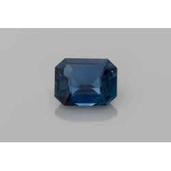 Szafir szlif szmaragdowy, 1.07 ct, BLUE, GIA 7516678023