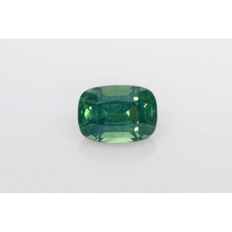 Szafir szlif poduszkowy, 2.1 ct, GREEN, GIA 2235468164 Szafir szlif poduszkowy, 2.1 ct, GREEN, GIA 2235468164