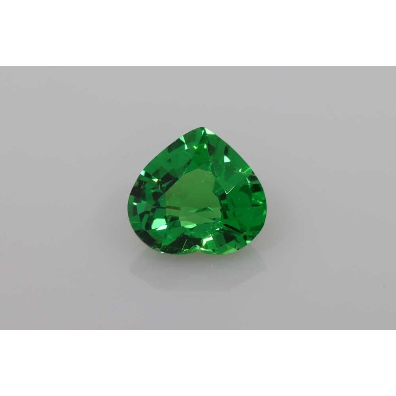 Granat serce, 2.11 ct, GREEN, GIA 1232470928