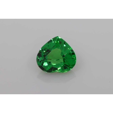 Granat serce, 2.11 ct, GREEN, GIA 1232470928