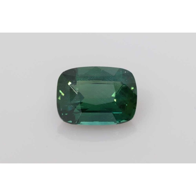 Szafir szlif poduszkowy, 3.38 ct, TEAL, GIA 5234800417