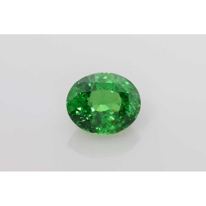 Granat szlif owalny, 3.61 ct, GREEN, GIA 2231479507