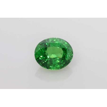 Granat szlif owalny, 3.61 ct, GREEN, GIA 2231479507