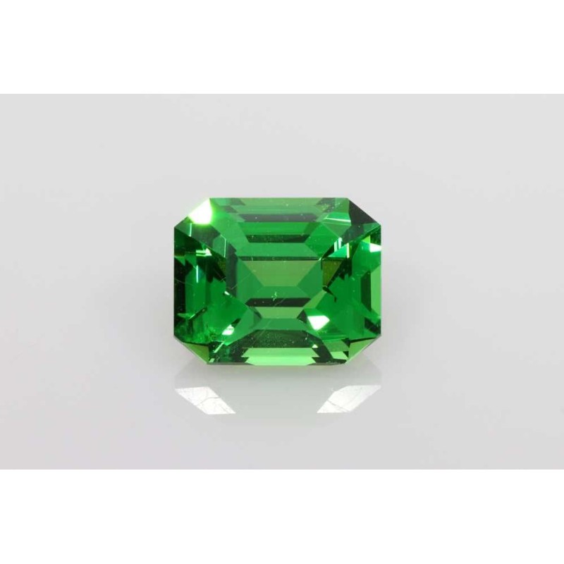 Granat szlif szmaragdowy, 3.07 ct, GREEN, GIA 2235470815