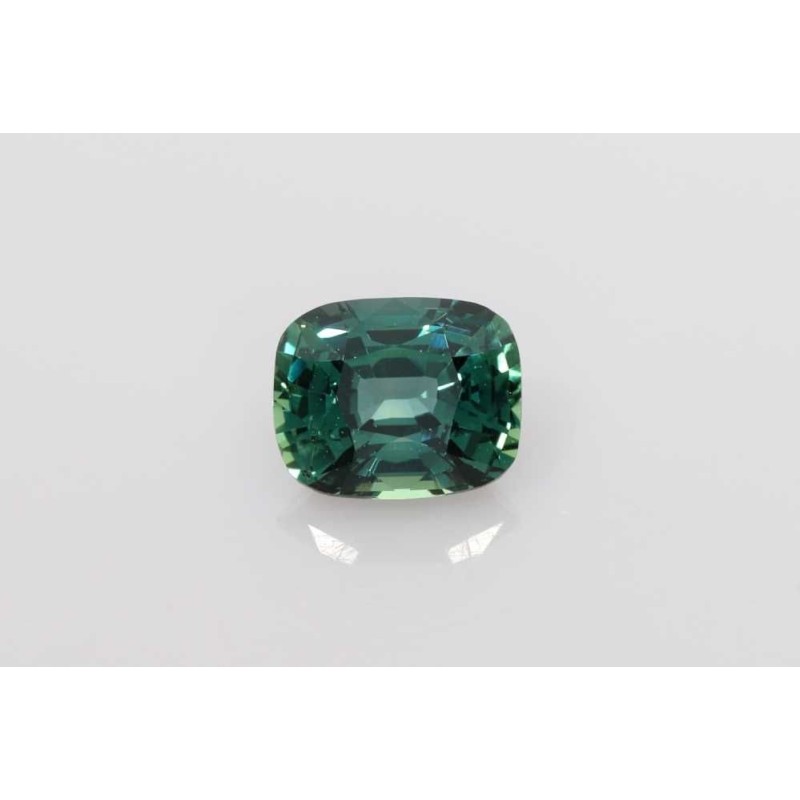 Szafir szlif poduszkowy, 1.6 ct, TEAL, GIA 2235479952