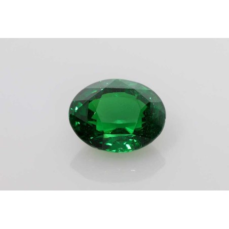 Granat szlif owalny, 3.53 ct, GREEN, GIA 2233479969