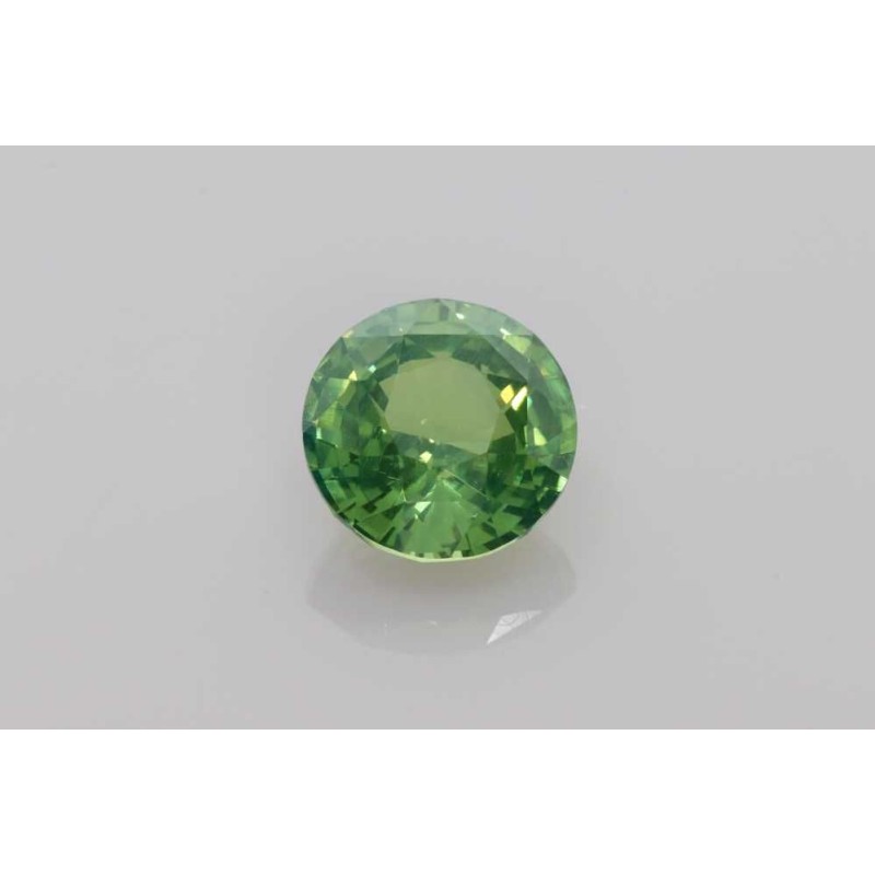 Szafir szlif okrągły, 4.98 ct, GREEN, GIA 2235509047 Szafir szlif okrągły, 4.98 ct, GREEN, GIA 2235509047