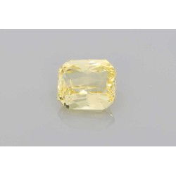 Szafir szlif ośmiokątny, 4 ct, YELLOW, GIA 6511498464