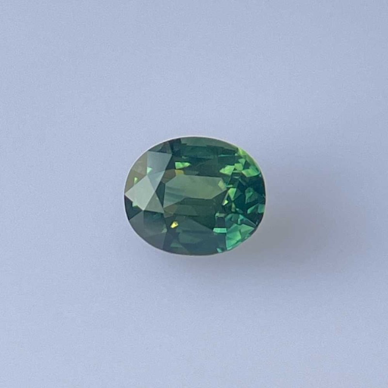 Szafir szlif owalny, 2.2 ct, GREEN, GIA 6522594330 Szafir szlif owalny, 2.2 ct, GREEN, GIA 6522594330
