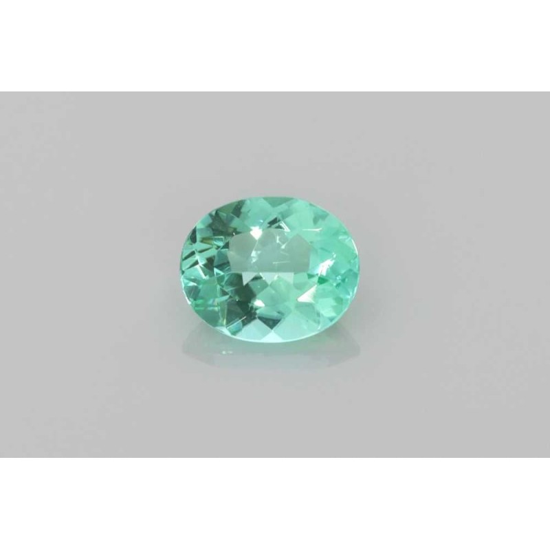 Turmalin szlif owalny, 0.52 ct, GREEN, GIA 5523593974