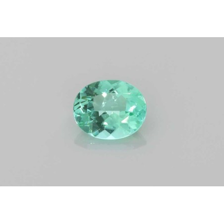 Turmalin szlif owalny, 0.52 ct, GREEN, GIA 5523593974