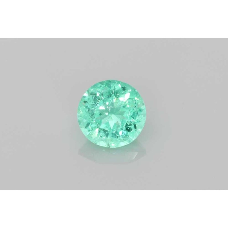 Turmalin szlif okrągły, 0.78 ct, GREEN, GIA 1523594092 Turmalin szlif okrągły, 0.78 ct, GREEN, GIA 1523594092
