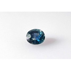 Szafir szlif owalny, 1.1 ct, TEAL, GIA 7523695326