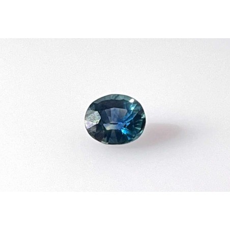 Szafir szlif owalny, 1.1 ct, TEAL, GIA 7523695326