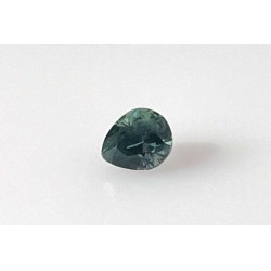Szafir szlif gruszkowy, 1.18 ct, TEAL, GIA 7528696077