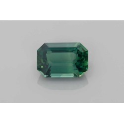 Szafir szlif szmaragdowy, 3.52 ct, TEAL, GIA 6522980054
