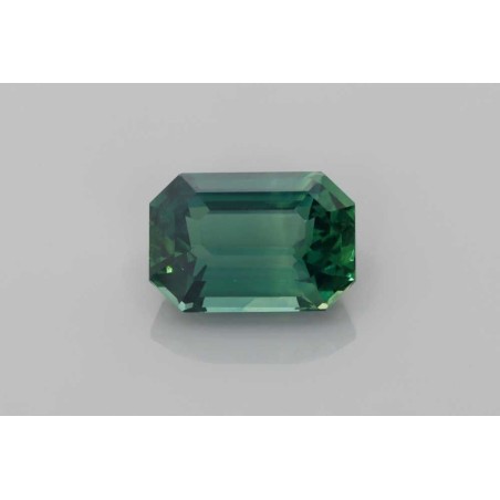 Szafir szlif szmaragdowy, 3.52 ct, TEAL, GIA 6522980054