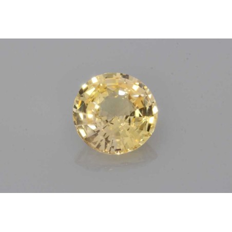Szafir szlif okrągły, 2.08 ct, ORANGE, GIA 7406153673