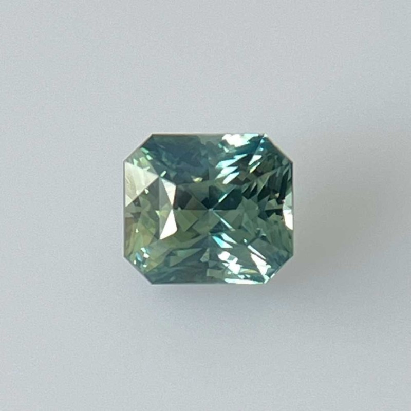 Szafir szlif ośmiokątny, 2.12 ct, TEAL, GIA 1533465715 Szafir szlif ośmiokątny, 2.12 ct, TEAL, GIA 1533465715