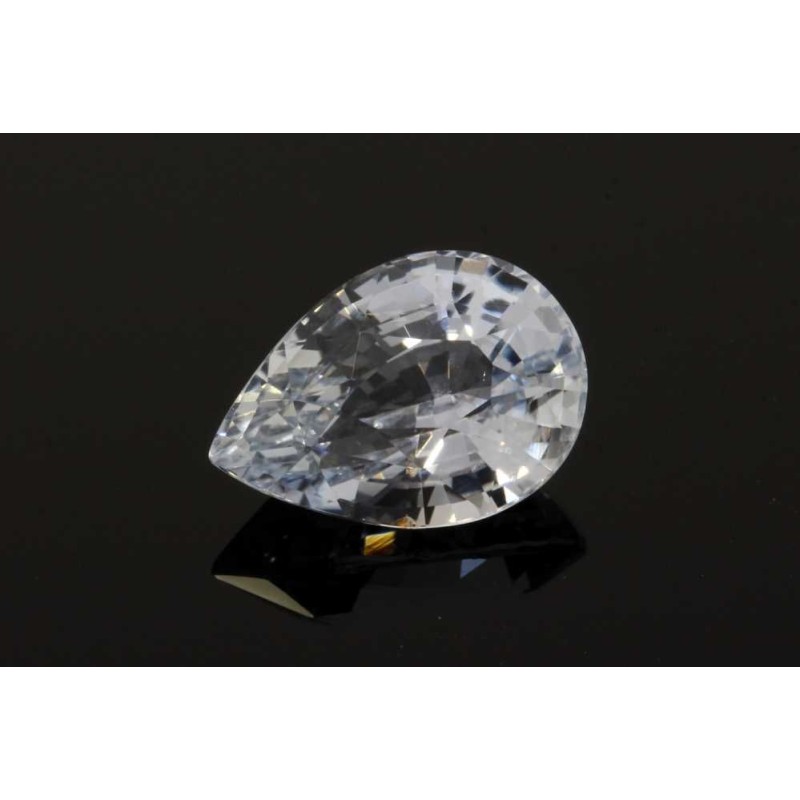 Szafir szlif gruszkowy, 3.04 ct, WHITE, GIA 5403153965 Szafir szlif gruszkowy, 3.04 ct, WHITE, GIA 5403153965
