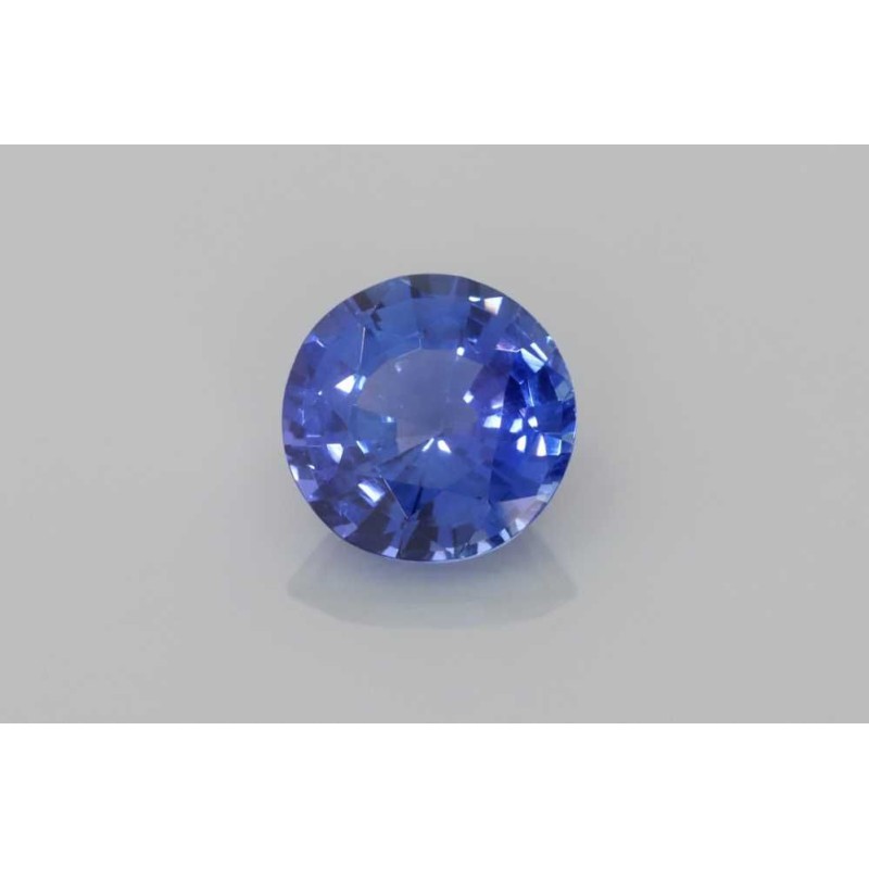 Szafir szlif okrągły, 1.23 ct, BLUE, GIA 7531465476