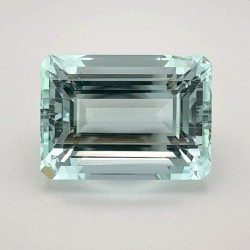 Akwamaryn szlif ośmiokątny, 10.83 ct, BLUE, GIA 2135473766