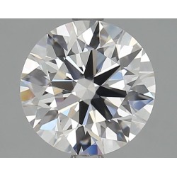 Diament laboratoryjny bezbarwny szlif okrągły, 2.6ct, VVS1, D, GIA 2497269223