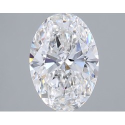 Diament laboratoryjny bezbarwny szlif owalny, 2.55ct, VVS1, E, IGI LG741513015