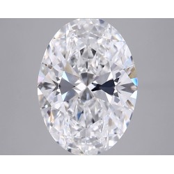 Diament laboratoryjny bezbarwny szlif owalny, 2.96ct, VVS2, D, IGI LG733516068