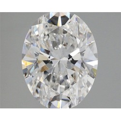 Diament laboratoryjny bezbarwny szlif owalny, 2.69ct, VVS2, F, IGI LG691536201