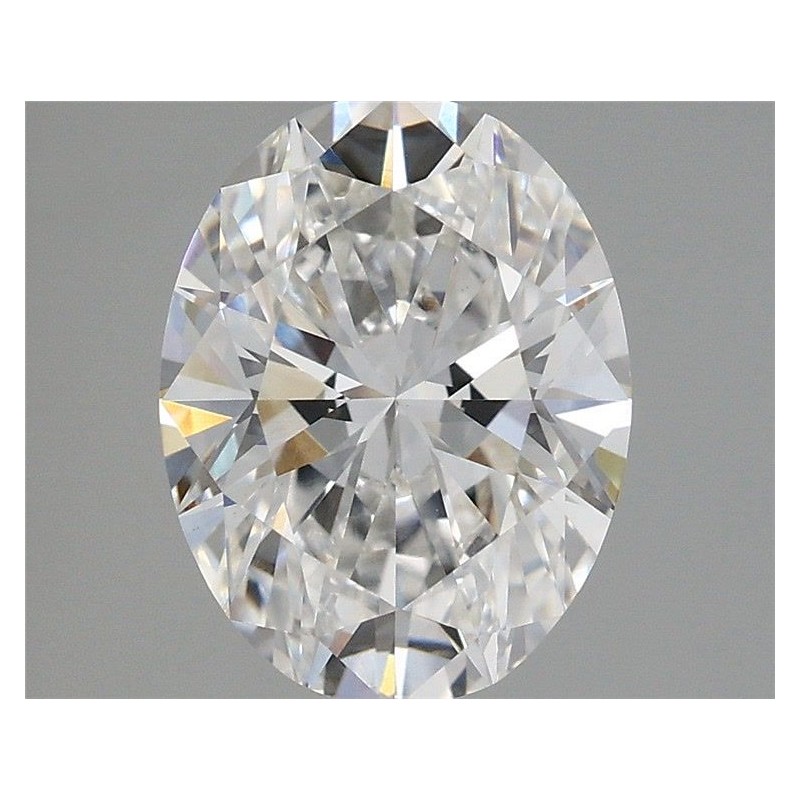 Diament laboratoryjny bezbarwny szlif owalny, 2.69ct, VVS2, F, IGI LG691536201