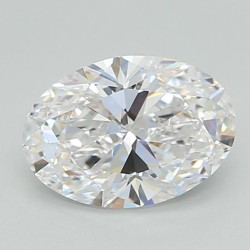 Diament laboratoryjny bezbarwny szlif owalny, 2.22ct, VVS1, D, IGI LG733516831