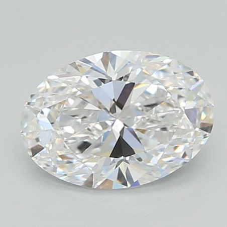 Diament laboratoryjny bezbarwny szlif owalny, 2.22ct, VVS1, D, IGI LG733516831