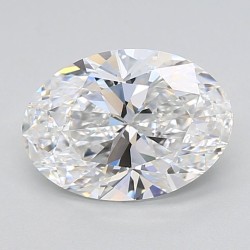 Diament laboratoryjny bezbarwny szlif owalny, 2.05ct, VVS1, D, IGI LG733516928