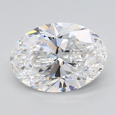 Diament laboratoryjny bezbarwny szlif owalny, 2.05ct, VVS1, D, IGI LG733516928