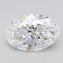 Diament laboratoryjny bezbarwny szlif owalny, 2.05ct, VVS1, D, IGI LG733516174
