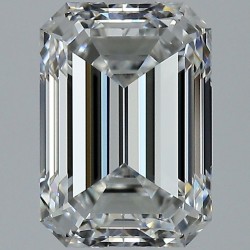 Diament szlif szmaragdowy, 1.88ct, VS1, F, GIA 6522496547