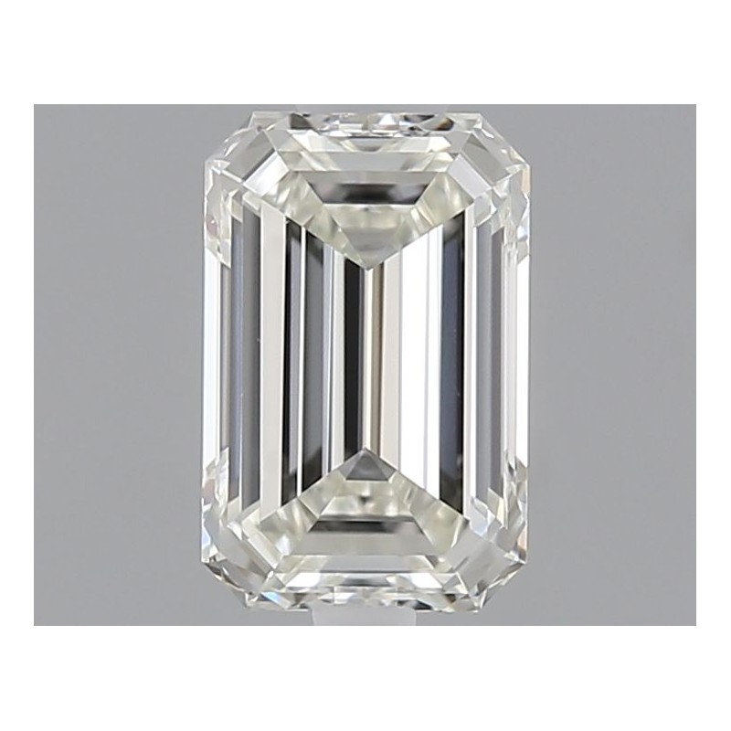 Diament szlif szmaragdowy, 0.6ct, VVS2, H, IGI 733569001