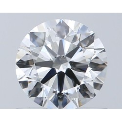 Diament szlif okrągły, 0.7ct, SI1, E, GIA 1508744993