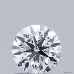 Diament szlif okrągły, 0.7ct, SI1, D, GIA 7531056166