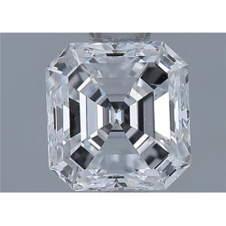 Diament asscher, 0.83ct, SI1, E, GIA 6432948556