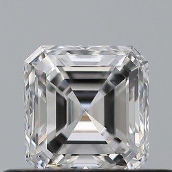 Diament szlif szmaragdowy kwadratowy, 0.5ct, VVS2, E, GIA 1507858236