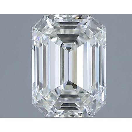 Diament szlif szmaragdowy, 1.5ct, VVS2, H, IGI 724522625