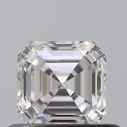 Diament szlif szmaragdowy kwadratowy, 0.53ct, VVS2, D, GIA 5503741358