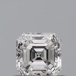 Diament szlif szmaragdowy kwadratowy, 0.5ct, VS1, E, GIA 6512312037