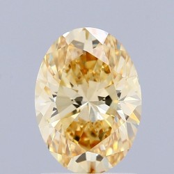 Diament laboratoryjny o barwie fantazyjnej szlif owalny, 1.5ct, VVS2, Fancy Intense Yellow, IGI LG713595293