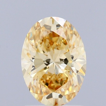 Diament laboratoryjny o barwie fantazyjnej szlif owalny, 1.5ct, VVS2, Fancy Intense Yellow, IGI LG713595293